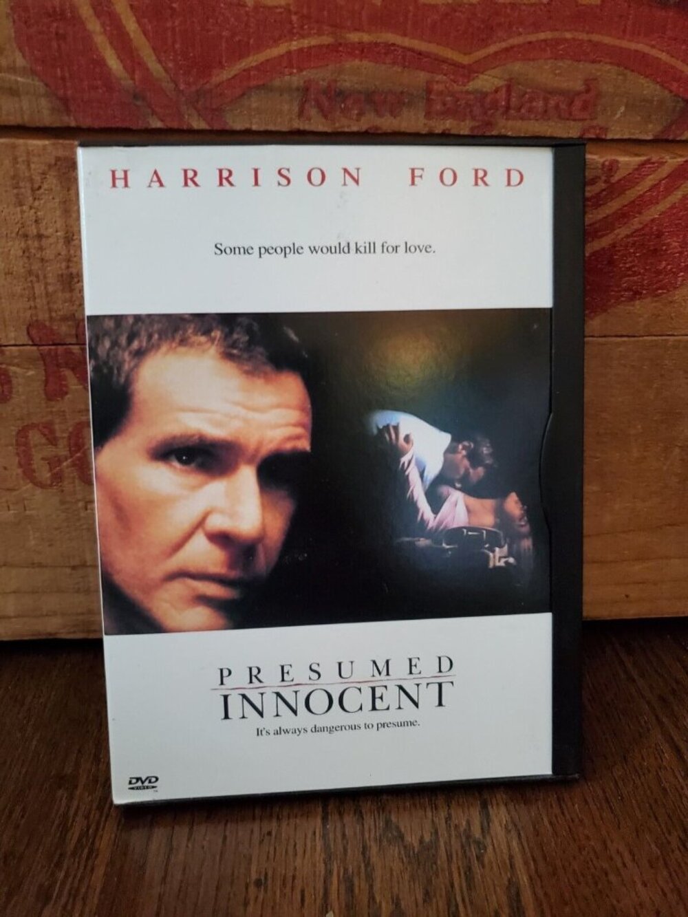 Presumed Innocent (DVD, 1997) Snapcase Harrison Ford VERY GOOD